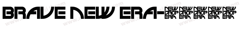 Brave New era字体转换